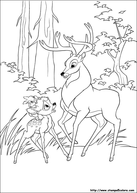 Disegni Bambi 2